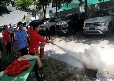 科發(fā)工業(yè)園組織消防安全知識(shí)培訓(xùn)，擰緊員工思想“安全螺絲”